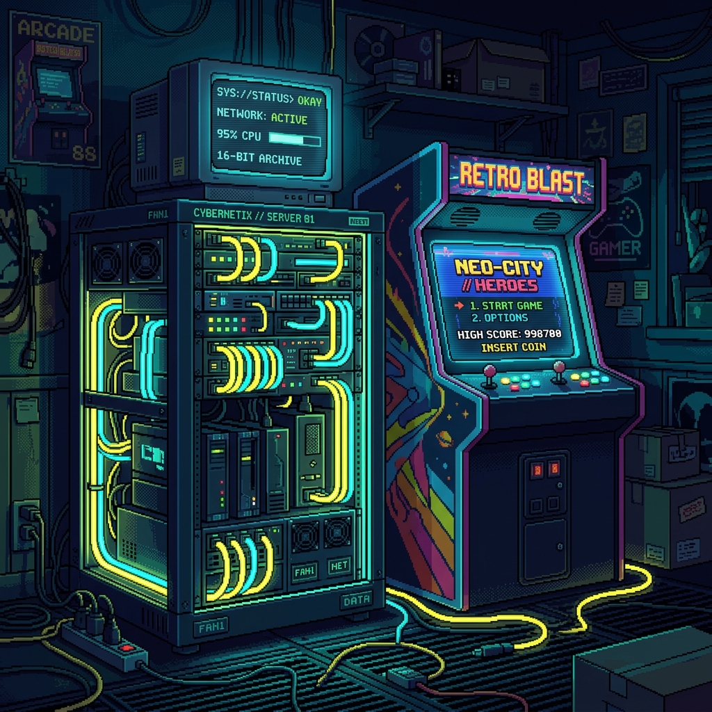 Kauzey Cyber Gaming & Homelab Vault